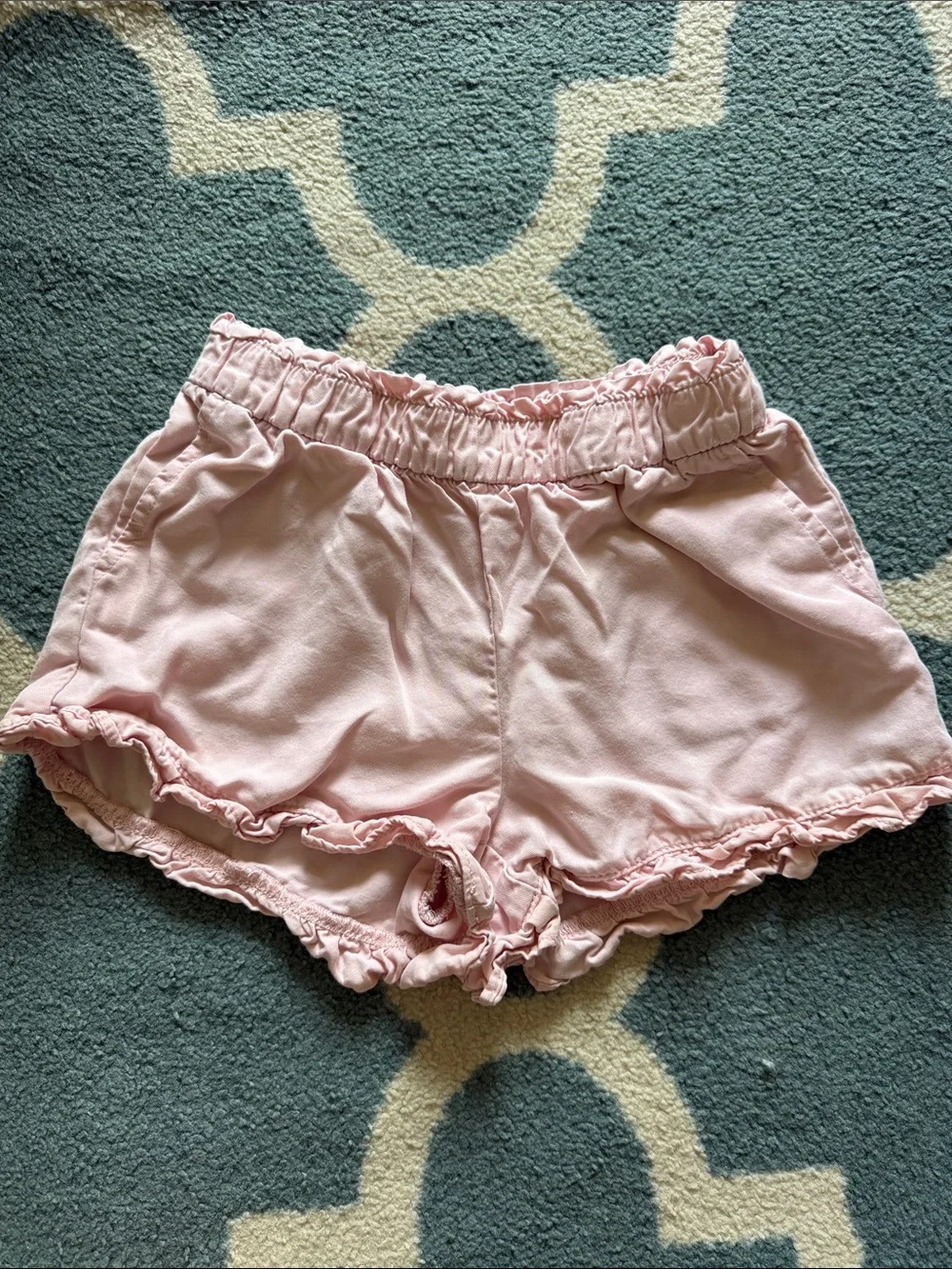 GAP Pink Ruffle Waistband Girls' Shorts